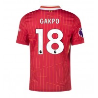 Koszulka piłkarska Liverpool Cody Gakpo #18 Strój Domowy 2024-25 tanio Krótki Rękaw